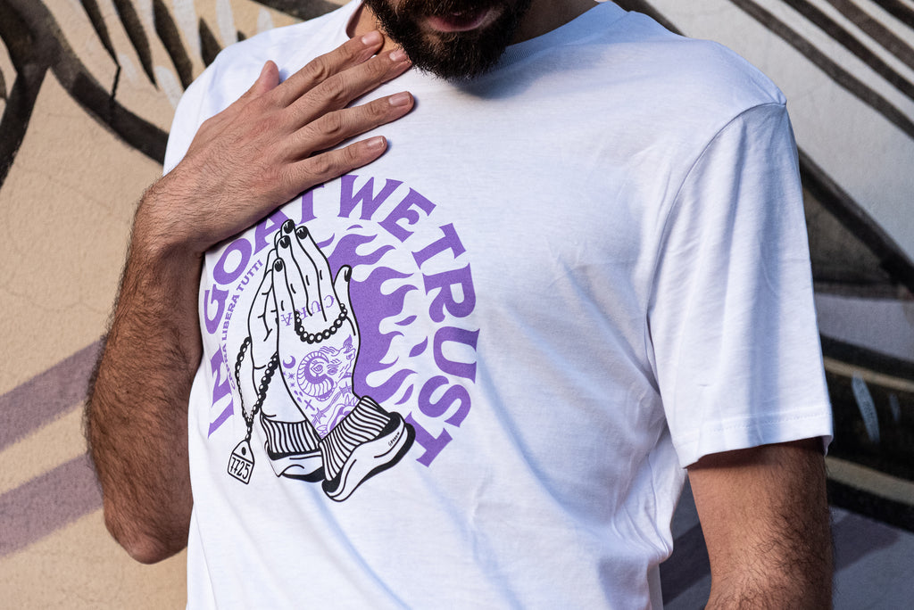 T-shirt In GOAT we trust - 10th Birthday Limited edition