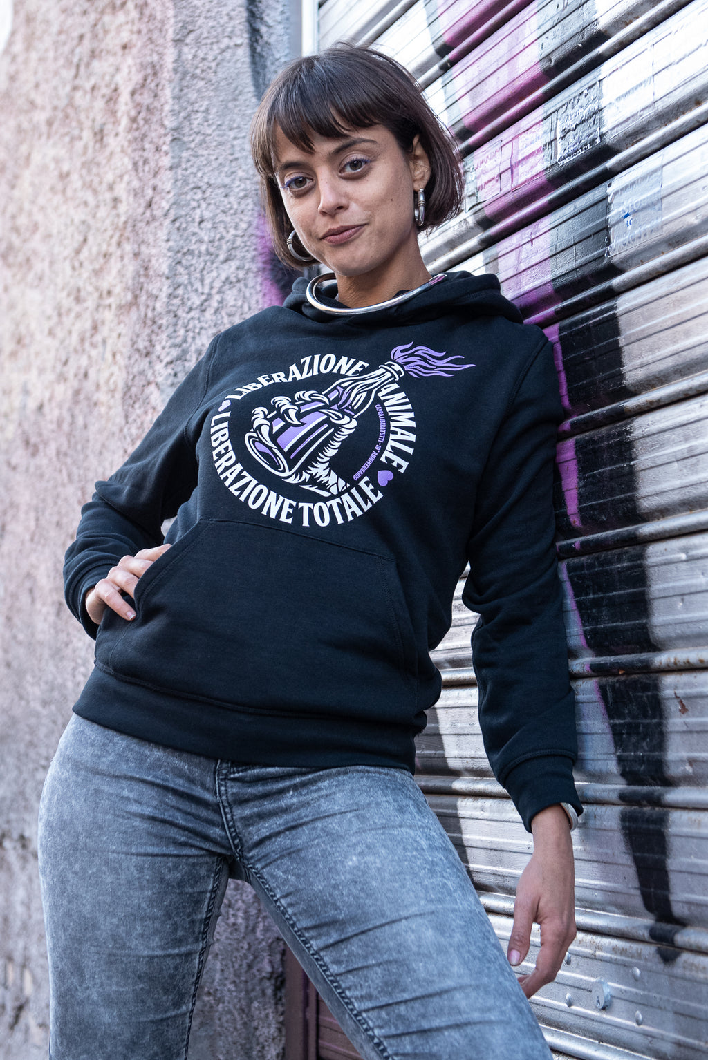 Felpa Liberazione Animale Liberazione Totale - 10th Birthday Limited Edition