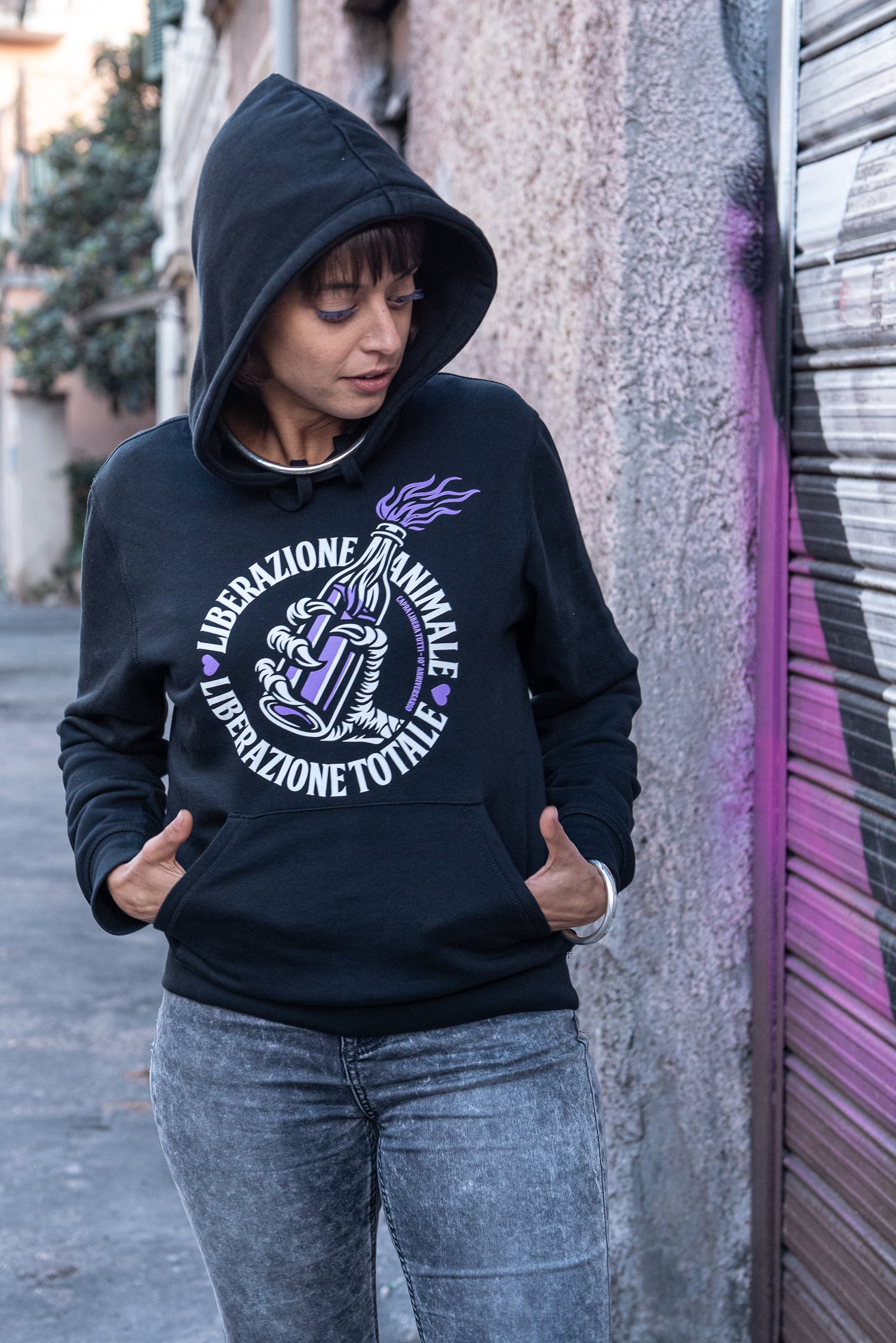 Felpa Liberazione Animale Liberazione Totale - 10th Birthday Limited Edition