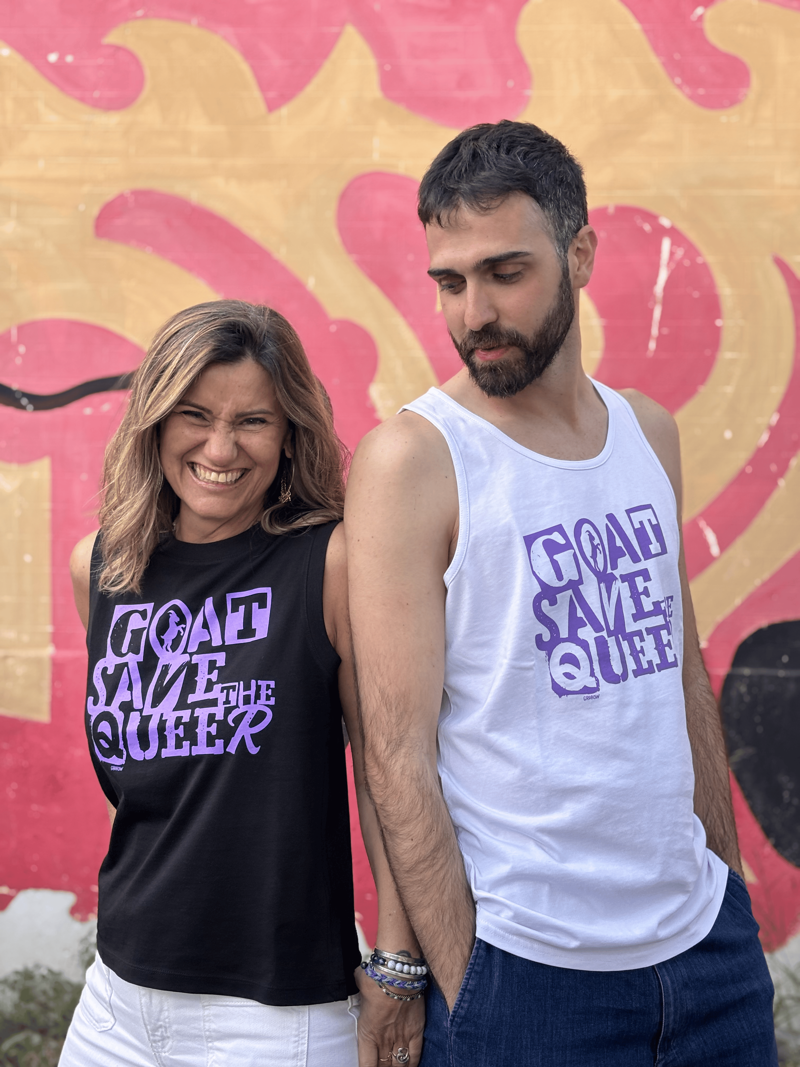 Canotta GOAT SAVE THE QUEER