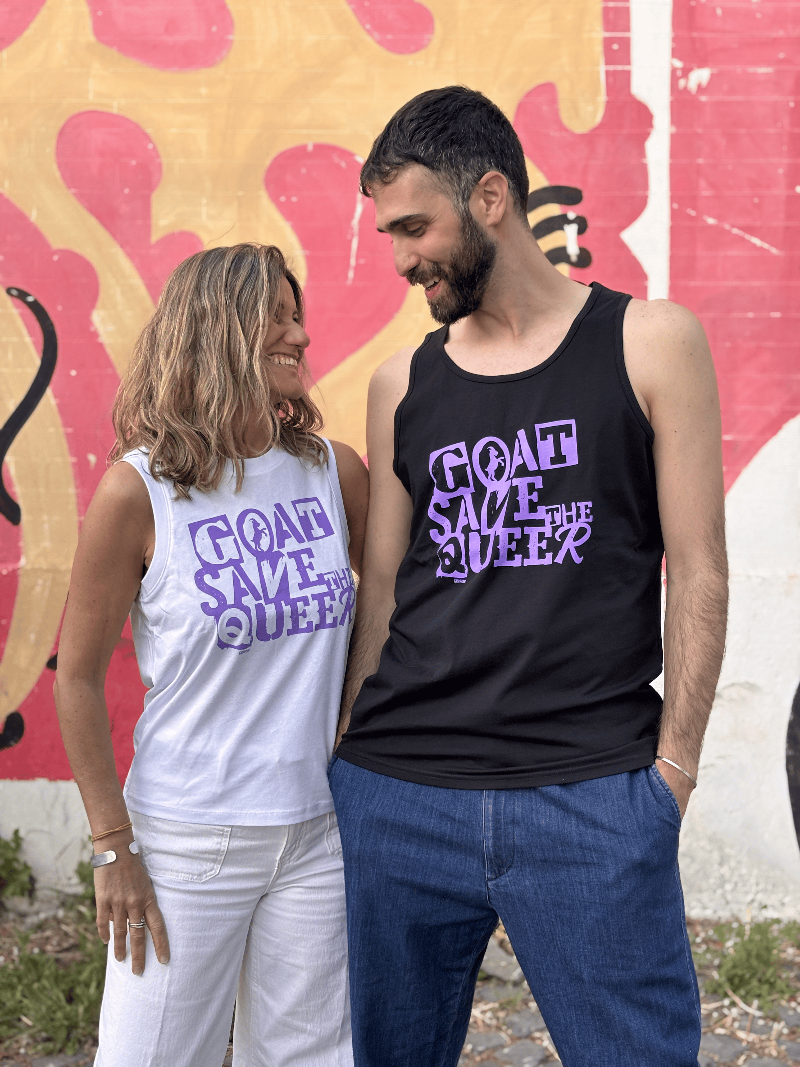 Canotta GOAT SAVE THE QUEER