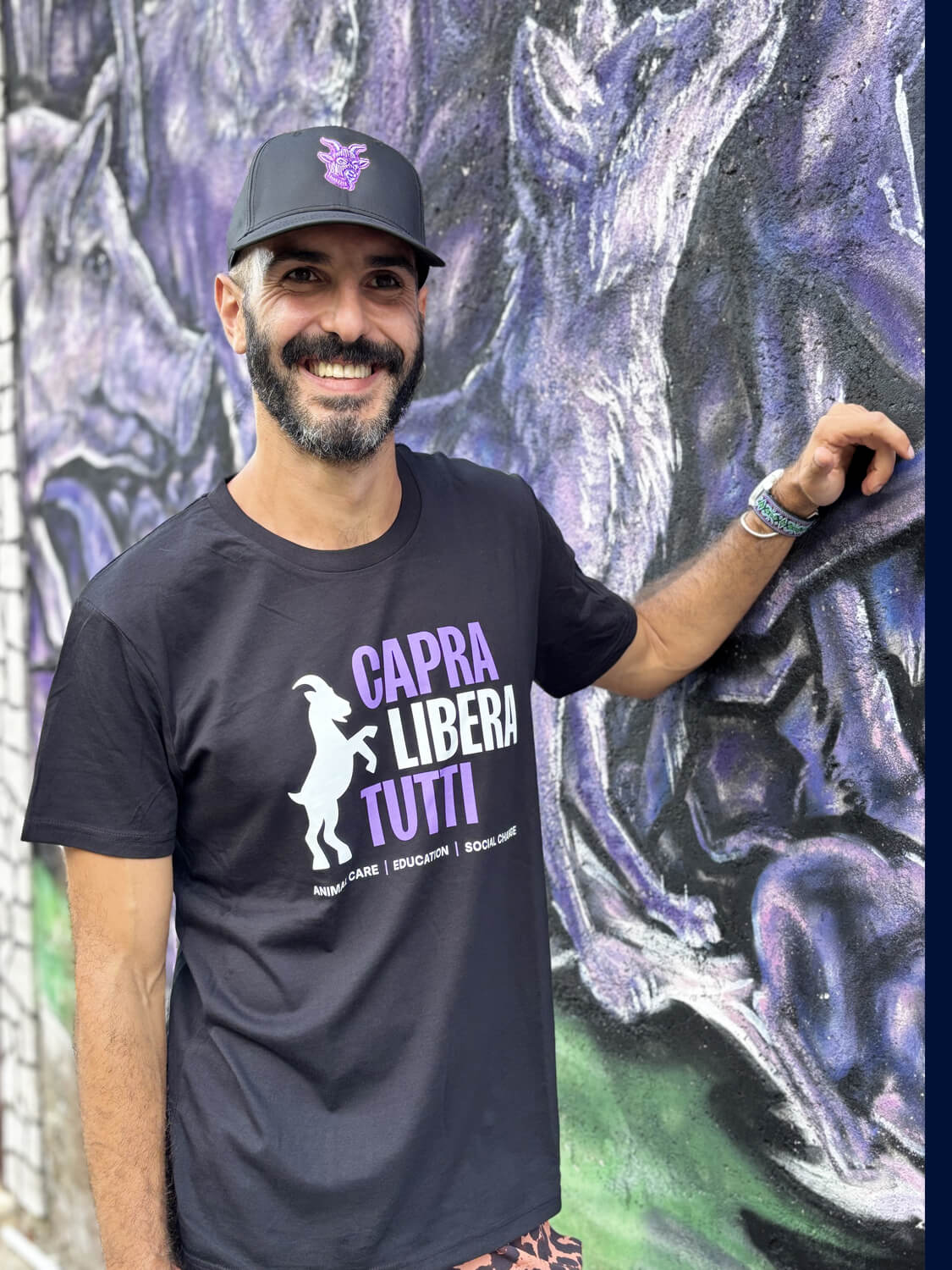 T-shirt ufficiale Capra Libera Tutti